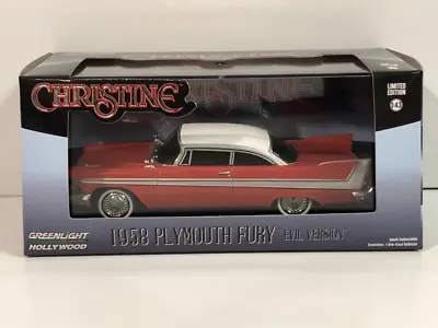£25.99 • Buy Christine Evil Version 1958 Plymouth Fury 1:43 Scale Greenlight 86575