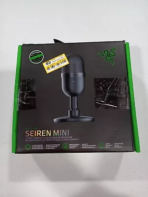 Razer Seiren Mini Ultra-Compact Streaming Condenser Microphone • $30