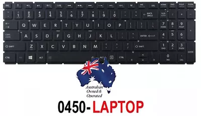 Keyboard For Toshiba Satellite L50-B 08C PSKT4A-08C01Y Laptop BACKLIT • $59.95