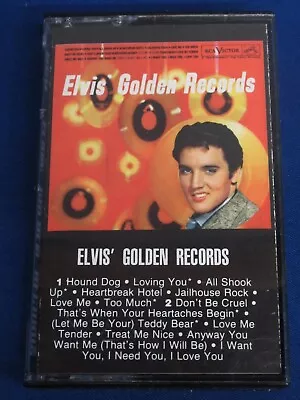 Elvis Golden Records - Vintage Cassette 1958 - Excellent • $10