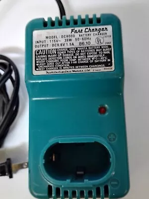 Genuine Makita DC9000 9.6V 1.5A Fast Charging Battery Charger Only TESTED • $10