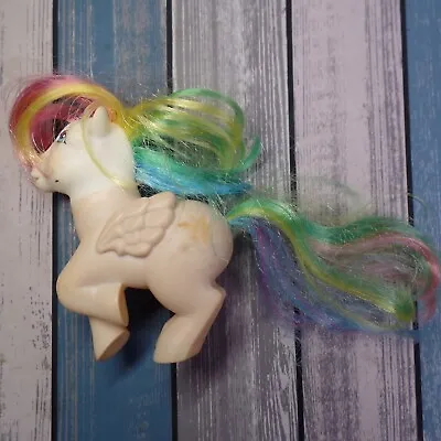 Vintage STARSHINE My Little Pony Rainbow Hair G1 Pegasus MLP Hasbro 1983 • $14.99