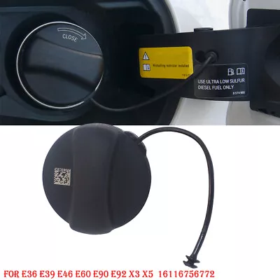 For BMW E39 E46 E60 E90 E92 X5 MINI Cooper Fuel Gas Tank Filler Cap 16116756772 • $13.98