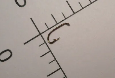 MUSTAD & SON #16 Nymph Dry Fly Tying Hooks Limerick TD Tapered EYE NORWAY 1921 • $12.99