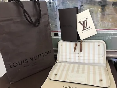 $437.47 • Buy ❤ Louis Vuitton Insolite Rayures Wallet Clutch Dust Bag & Receipt 100% Auth LV
