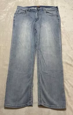 Tommy Bahama Jeans Mens Size 38x30 Belize Relaxed Blue Stretch Denim • $17
