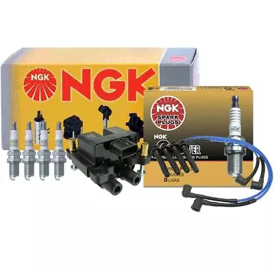 NGK DIS Ignition Coil Wires & 4 G-Power Platinum Spark Plugs Kit For Subaru • $179.95