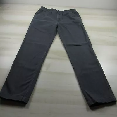 Rapha Pants Mens 34x34 (32x30) Gray Slim Fit Mechanics Trousers Workwear Canvas • $64.99