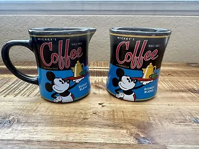 Disney Blend Really Swell Mickey's Coffee Creamer And Sugar Bowl • $19