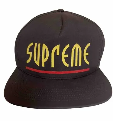 Supreme Riot 5 Panel Hat Navy SS14 • $34.88