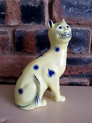 Emile Galle Style Ceramic Cat Made By Victoria Carlsbad Austria Collector Unique • $267.58