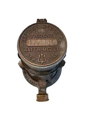 Vintage Neptune Trident Water Meter 5/8  New York • $85
