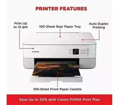 CANON PIXMA TS5351i All-in-One Wireless Inkjet Printer + WARRANTY . • £29.99