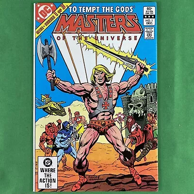 Masters Of The Universe #1 1982 DC Comics NM+ He-Man Cover 1st App. Skeletor • $39.95