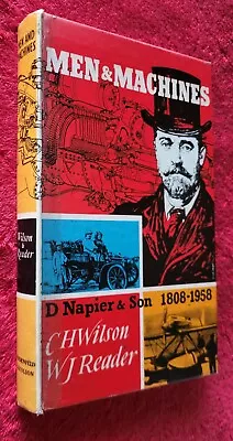 Men & Machines D. Napier & Sons 1808 -1958 Car And Aviation First Edition Rare • £23