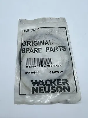 Wacker PT3 PT3A Trash Pump  O-Ring 0119411 • $9.95