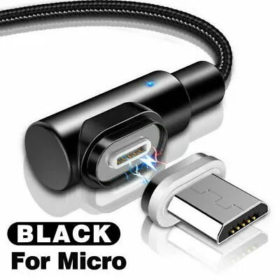 Magnetic Type C Micro USB 3A Fast Charging Charger Data Cable For Samsung Xiaomi • $7.32