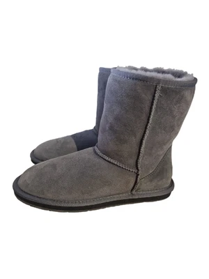 $5 • Buy UGG 6M/8L Grey Mid Calf Good Condition Australian Sheepskin 