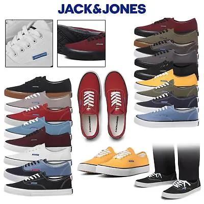 £24.99 • Buy Jack And Jones Mens Low Top Sneakers Casual Trainers Shoes Rubber Outsole