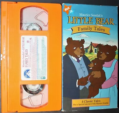 Little Bear: FAMILY TALES (vhs) Maurice Sendak. VG. Rare. 4 Classic Tales. Nick • $5.99