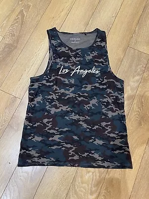 Men’s Medium Camouflage Tank Top / Vest Top - Primark - Los Angeles • £5