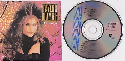 Taylor Dayne Tell It To My Heart OZ CD VGC & Free Fan DVD Of Taylor Video Clips • £7.40