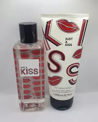 Victoria's Secret Just A Kiss Fragrance Body Mist And Cream (set Of 2) • $39.95