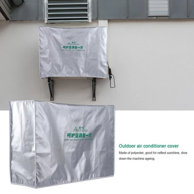 $6.90 • Buy Outdoor Air Conditioner Thicken Cover Dust-proof Anti-Snow Waterproof Sunproof