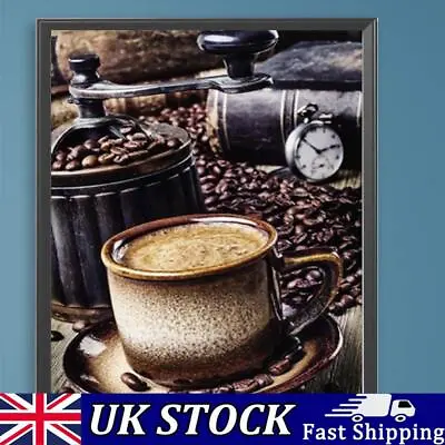 Paint By Numbers Kit On Canvas DIY Oil Art Coffee Picture Home Wall Decor40x50cm • £9.89