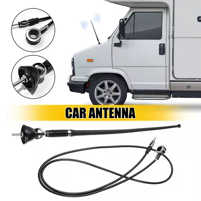 16  Car Radio Stereo Short Antenna FM AM For Vehicle Motorcycle +Extension Cable • $10.99