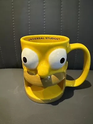 Homer Simpson Cookie Holder 3D Mug - 2014 Universal Studios Matt Groening • £17.99