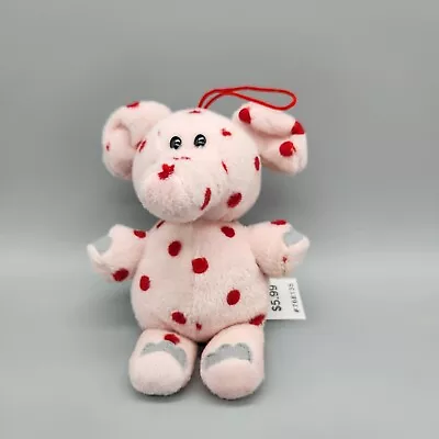 Stuffins Pink Spotted Elephant Plush 7  Rudolph Misfit Toy 1998 With CVS Tag VTG • $39.99