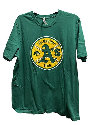 Oakland Athletics T Shirt XL Short Sleeve Adult Unisex 100% Cotton • $13.80