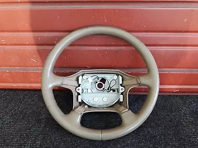 95 96 1997 Volvo 960 Wagon Sedan Steering Wheel Oem Beige • $60