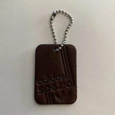 $4.99 • Buy Adidas Spezial SPZL Leather Key Chain Dog Tag