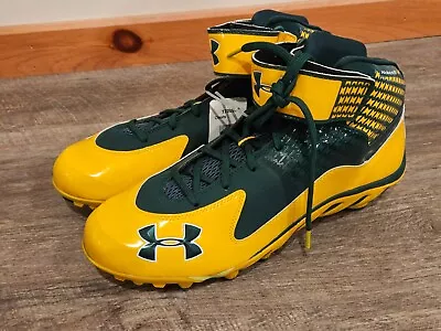 Josh Boyd Packers 2014 Team Issued Game Used Cleats Under Armour #93 Football • $99.99