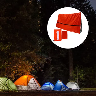  Camping Sleeping Bag Kayaking Equipment Emergency Tent First Aid • £17.19