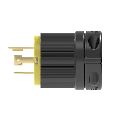 30 AMPS 125/250 Volts Turn Lock Connector Plug 4 Prong 30A L1430P 2711 L14-30P • $15.97