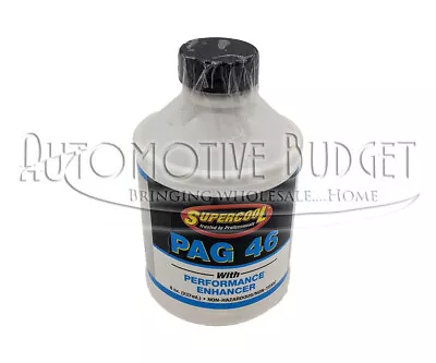 Synthetic A/C Oil - PAG 46 Single End Cap W/o Dye R134a Only - 8oz Bottle • $12.99