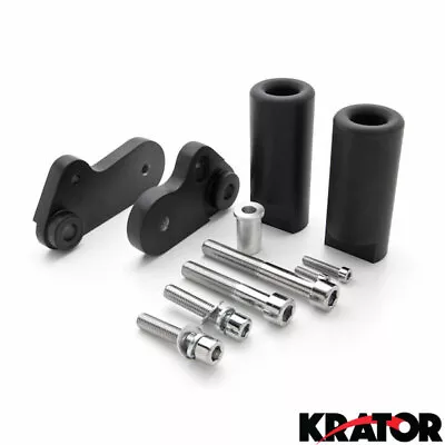 No Cut Black Frame Sliders Crash Protectors For Yamaha YZF R1 YZF-R1 (2009-2012) • $34.99