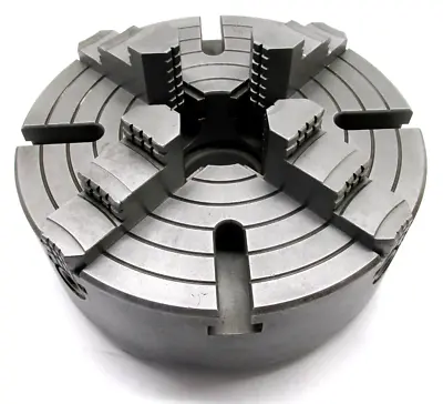 BISON 12-1/2  INDEPENDENT 4-JAW LATHE CHUCK W/ L0 MOUNT - #PULf-M12-1/2L0ZJ • $899.99