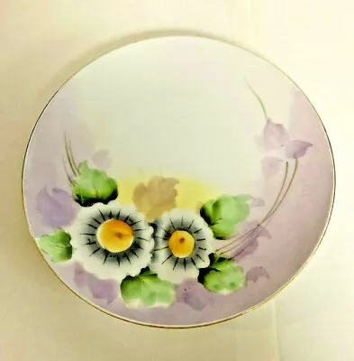 Vintage Hand Painted Meito China Plate - Japan - Decorative Floral Pattern Plate • $3.49
