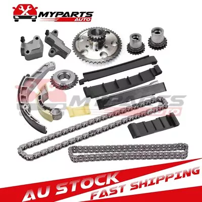 Timing Chain Kit + Tensioners + Gears For Nissan Navara D22 D40 51 YD25DDTi 2.5L • $127.40