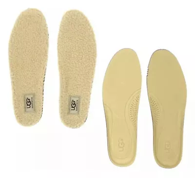 UGG 1005 Mens Twinsole Insole 2 Pair Set Leather/Wool Natural Size 10  • $39.60