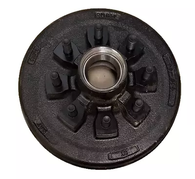 8000# Hybrid 12x2 Brake Drum 9/16 Stud Uses 25580 2475 Bearings Trailer Axle • $135.99