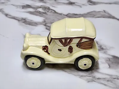 Rare Vintage Pottery Cookie Jar Car Truck Decor Collectible  • $35