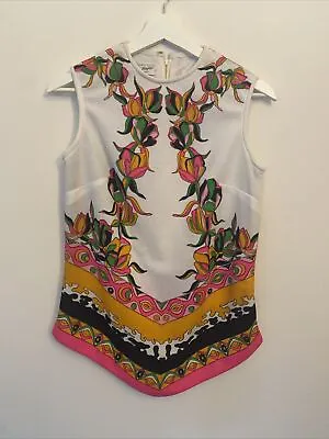 Vintage Mr Dino Shirt Top Made In Miami USA 1960 1970  Size 10 Lord And Taylor • $28.95