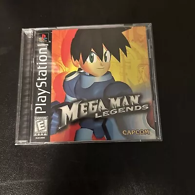 RARE Mega Man Legends PS1 Black Label • $59.99