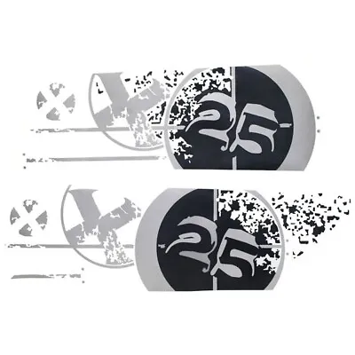 MasterCraft Boat Bullseye Decal Kit 750273 | 2010 X25 Black Vinyl • $266.51