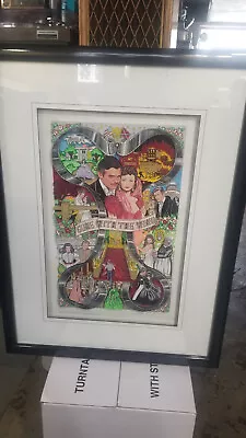 Charles Fazzino  Gone With The Wind  3D POP Art 1999 W/ Artist Painting On Back • $1600